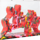 Life Is Beautiful - Dipped Red Splash