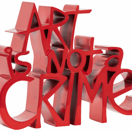 Art Is Not A Crime - Red
