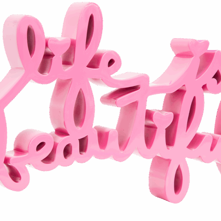 Life Is Beautiful - Bubblegum Large