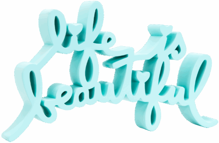 Life Is Beautiful - Mint Large