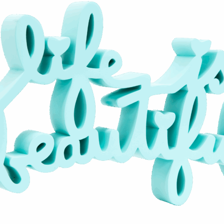 Life Is Beautiful - Mint Large