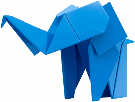 Imagiro Elephant Blue