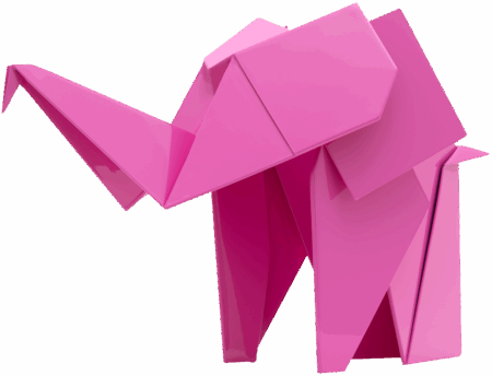 Imagiro Elephant Pink